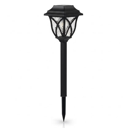 Solar Lawn Lamp 3000K Ip44 Black