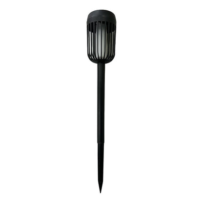 Flame Solar Lamp 1800K Ip44 Black
