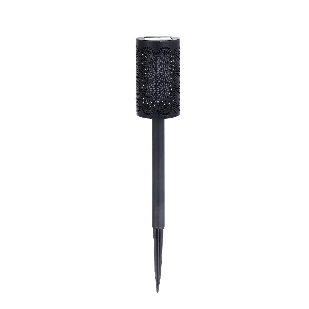 Solar Lamp Decor 3000K Ip44 4Pcs Black