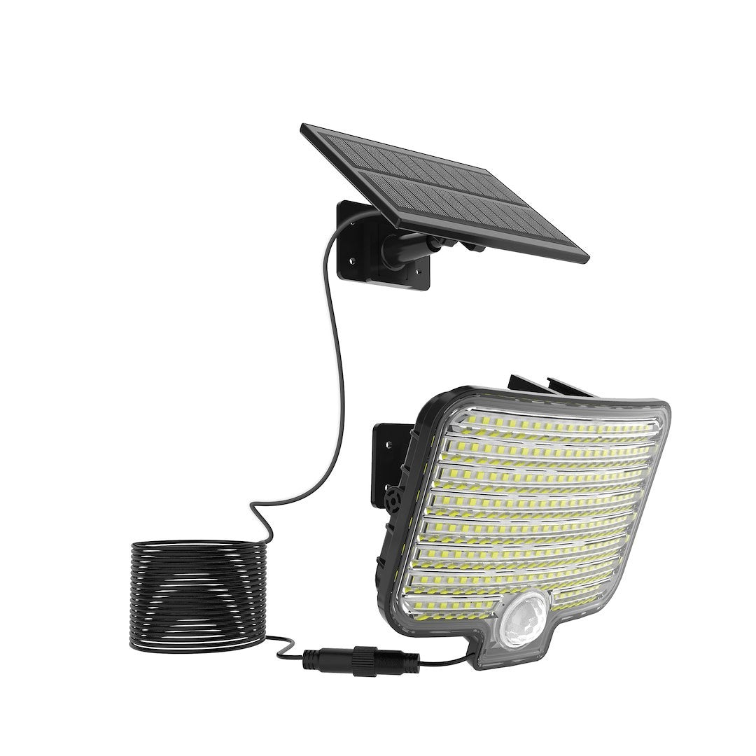 Alex Solar Floodlight 600Lm 4000K Ip44 Black