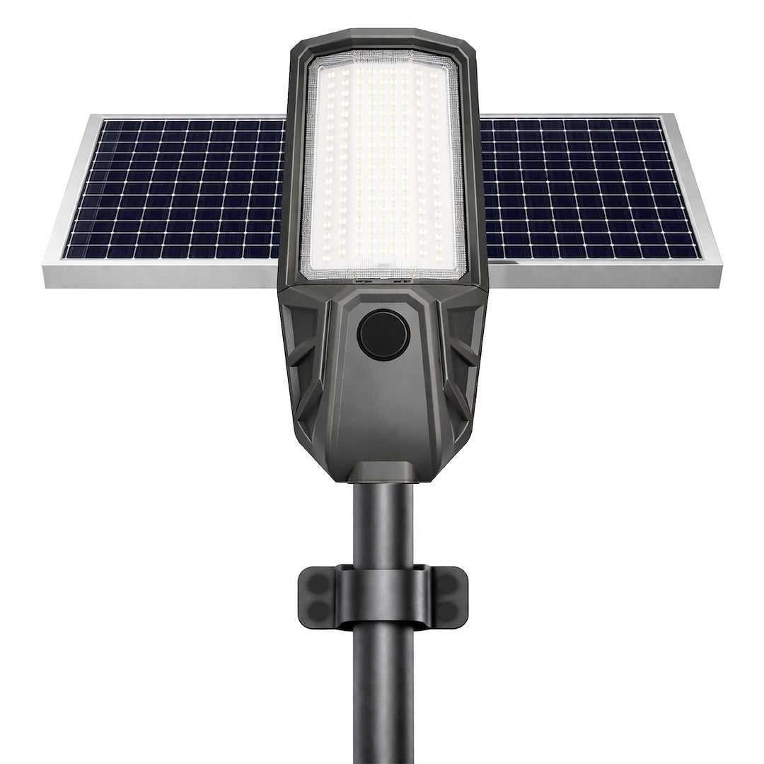 Kobra Ii Solar Lamp 400W 2400Lm 4000K Ip65 Grey