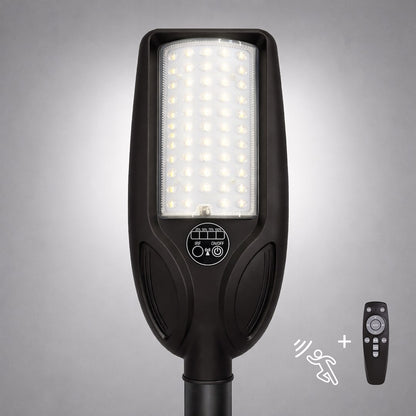 Venice Solar Lamp 50W 450Lm 4000K Ip65 Black