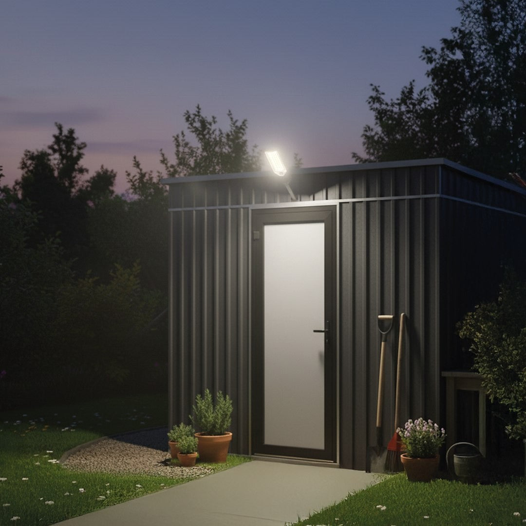 Venice Solar Lamp 50W 450Lm 4000K Ip65 Black
