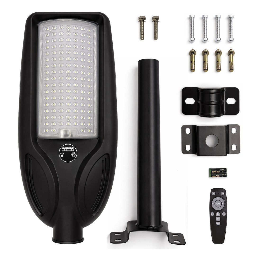 Venice Solar Lamp 100W 750Lm 4000K Ip65 Black