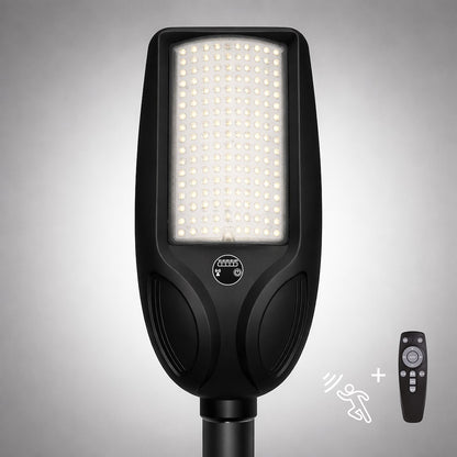 Venice Solar Lamp 200W 1500Lm 4000K Ip65 Black