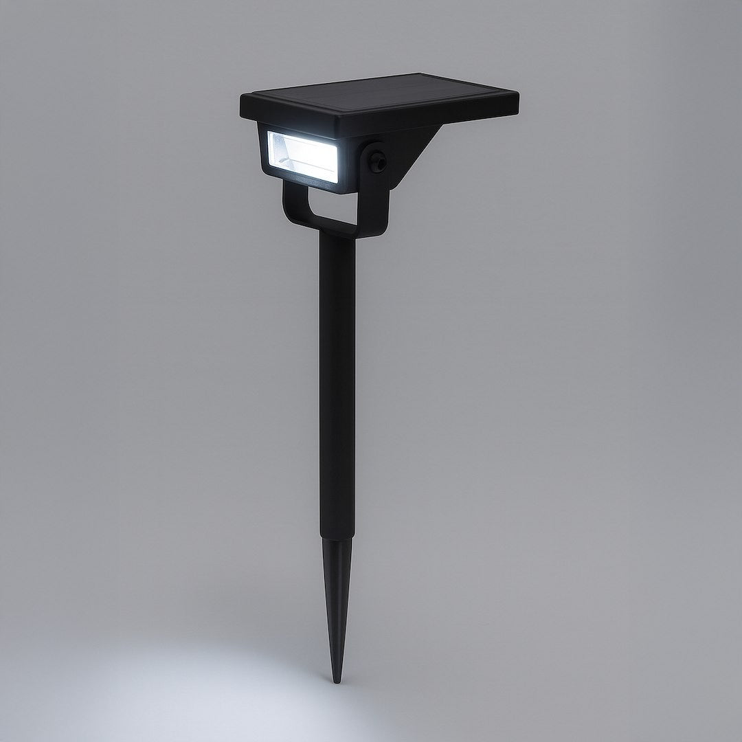 Solar Lamp Point 70Lm 8000K Ip44 Black