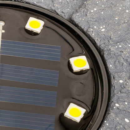 Rock Solar Lamp 3000K Ip44 Grey