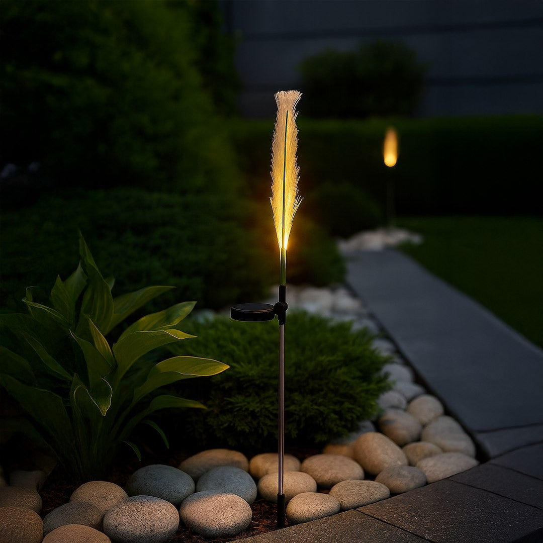Pampas Solar Lamp 3000K Ip44 Beige