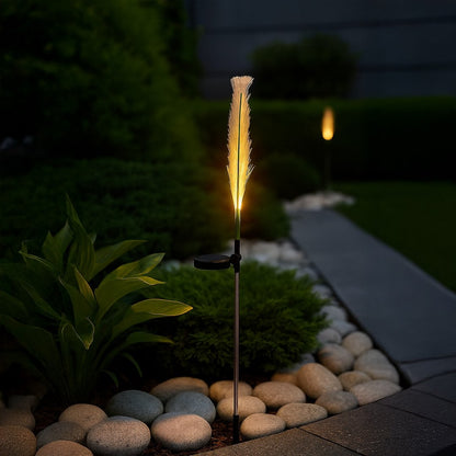 Pampas Solar Lamp 3000K Ip44 Beige