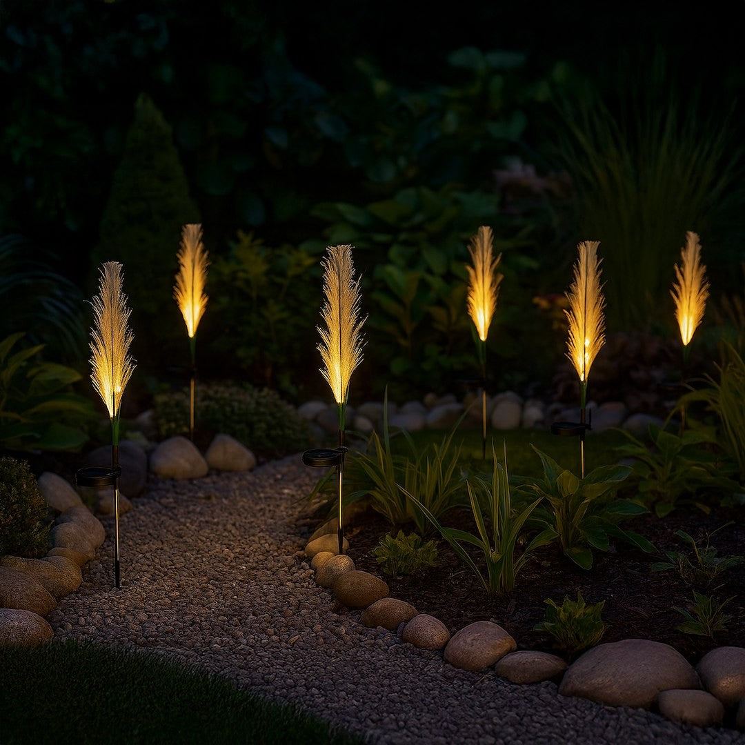 Pampas Solar Lamp 3000K Ip44 Beige