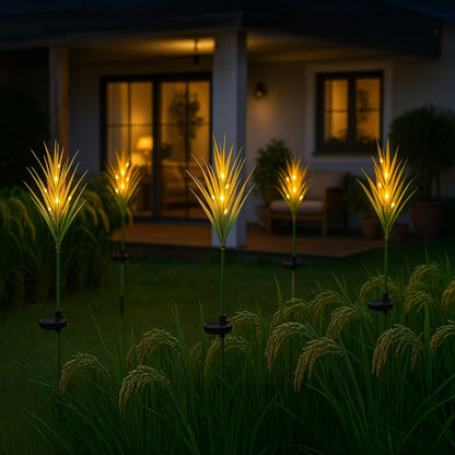 Wheat Solar Lamp 3000K Ip44 Yellow