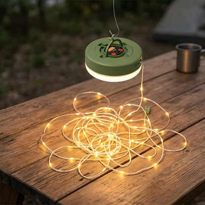 Corda Solar Lamp 9000K + 8M 3000K Ip44 Green