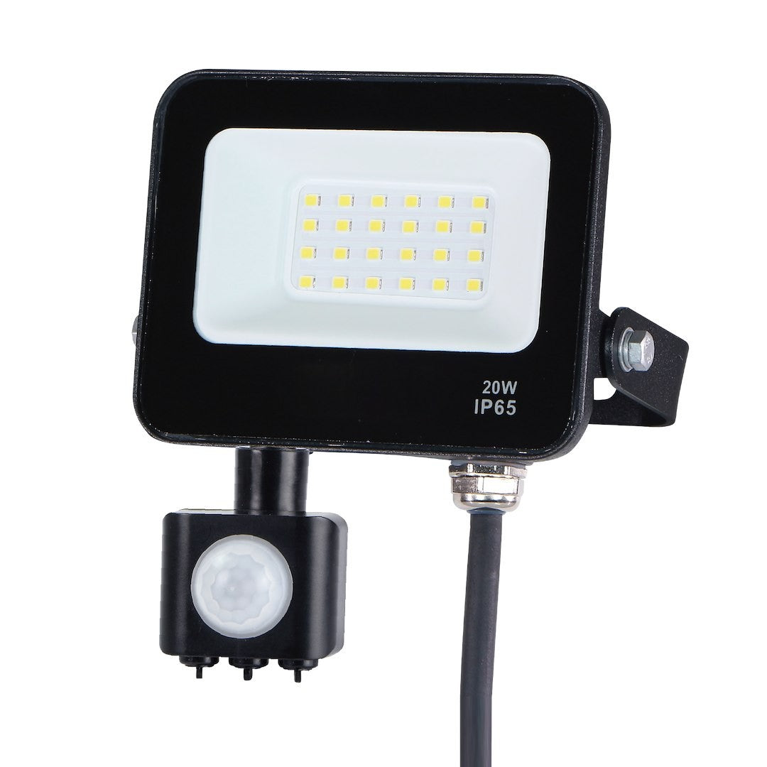 LED floodlight 20W 4000K PIR