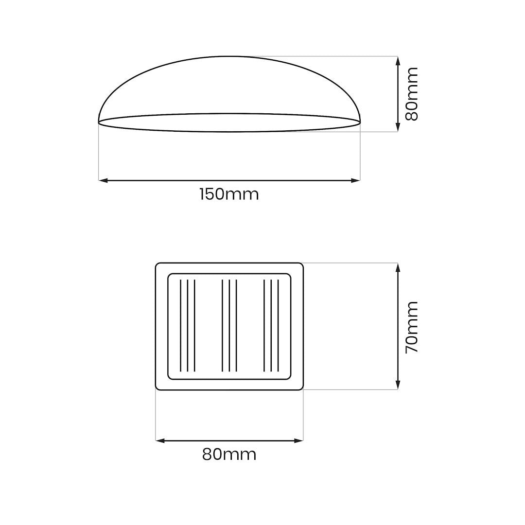 Hemi RGB IP44 Solar Lamp