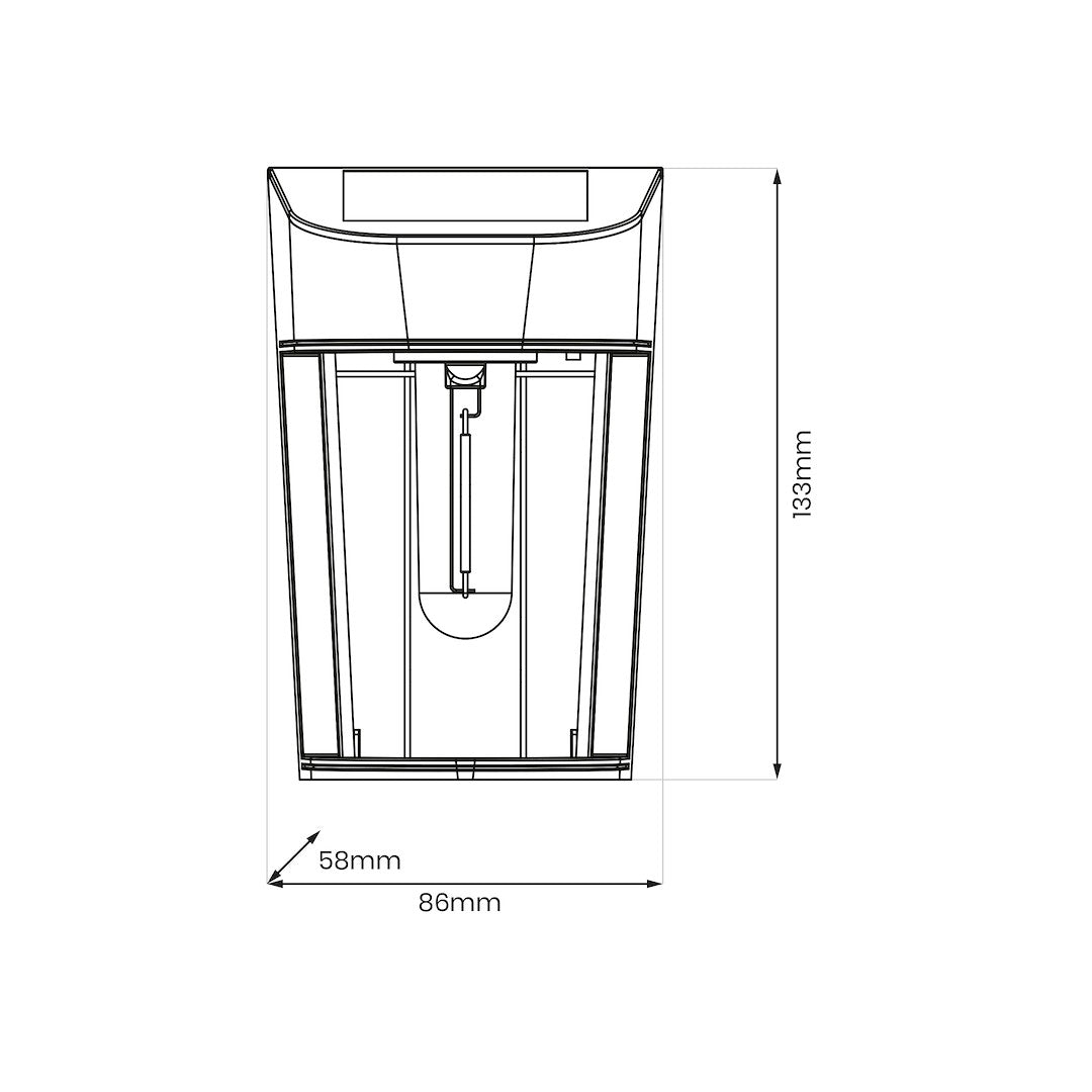 Eno 3000K Solar Wall Lamp