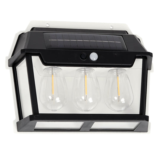 Filo Triple Solar Wall Lamp 3000K