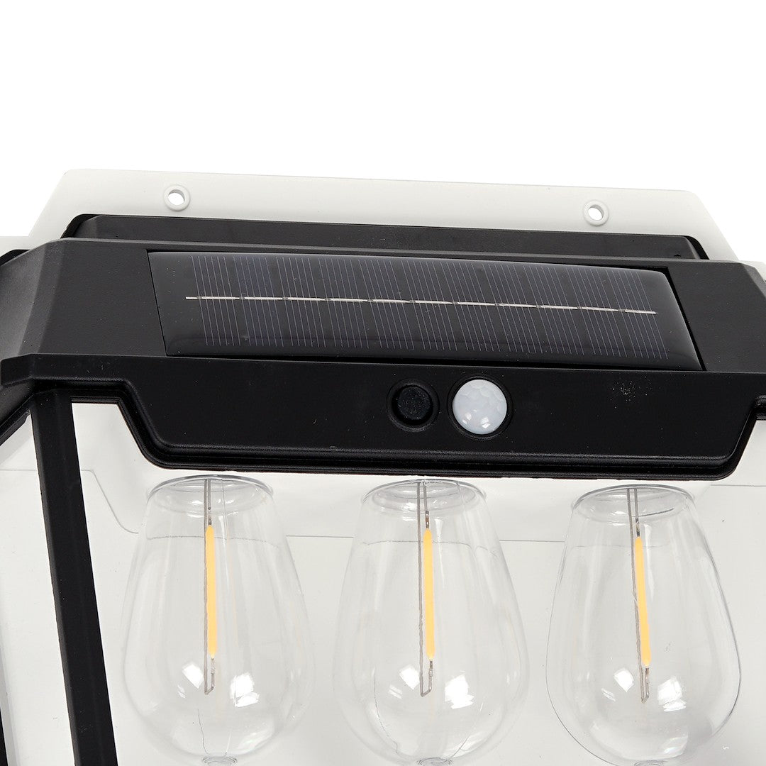 Filo Triple Solar Wall Lamp 3000K