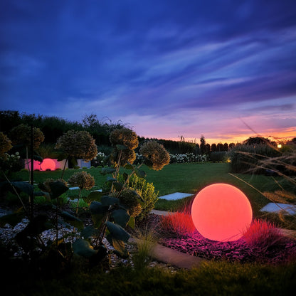Globo Fi600 Garden Ball + A60 10W RGB Bulb + Remote Control