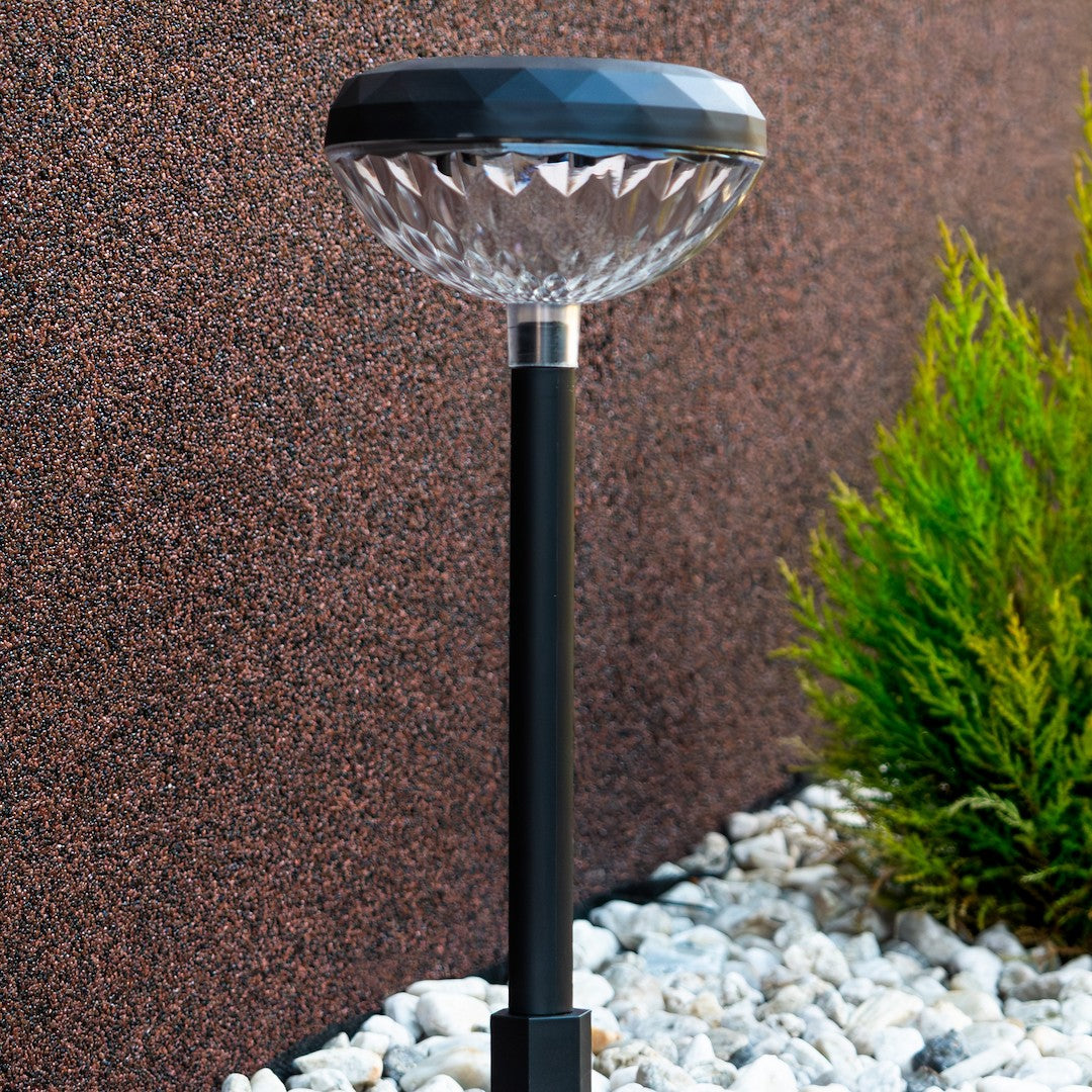 Tom RGB Solar Bollard IP44 2 pcs