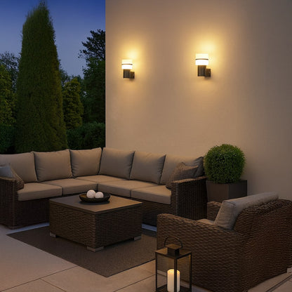 Mia Garden Wall Lamp 1xE27 IP44