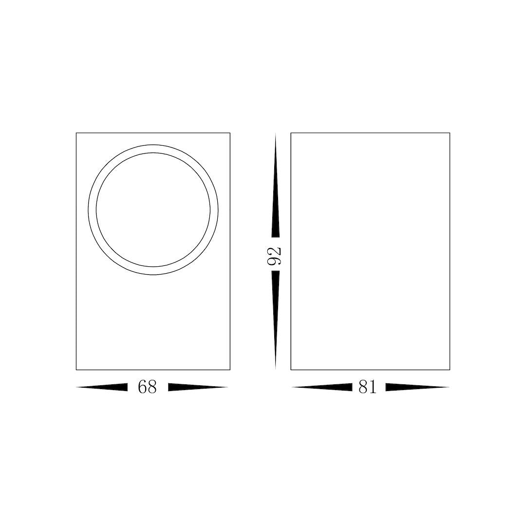 BOKA Garden Wall Lamp 1xGU10 IP44