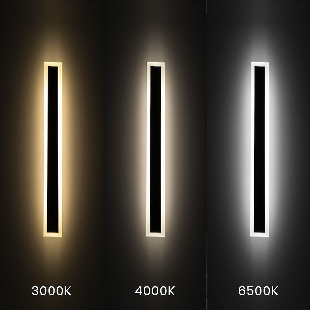 Wow wall lamp 25W 3CCT IP54 100cm