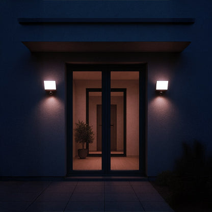 Davos LED Floodlight 30W 2000lm 4000K Black Premium PIR