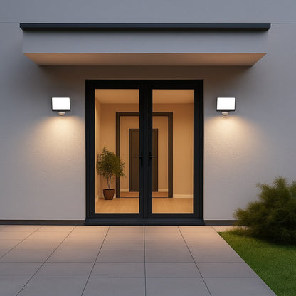 Davos LED Floodlight 30W 2000lm 4000K Black Premium PIR
