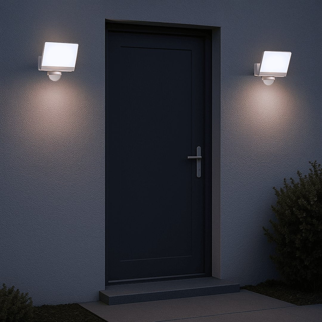 Davos LED Floodlight 30W 2000lm 4000K White Premium PIR