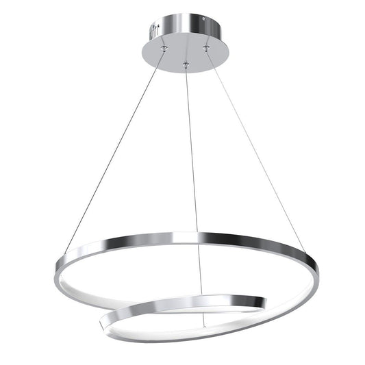 Pendant Lamp Lucero Chrome 48W LED