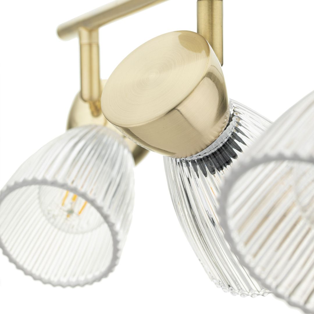 Ceiling Light Best Gold 3xE14