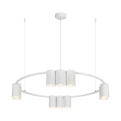Pendant Light (Circle) Genesis White 10xGU10