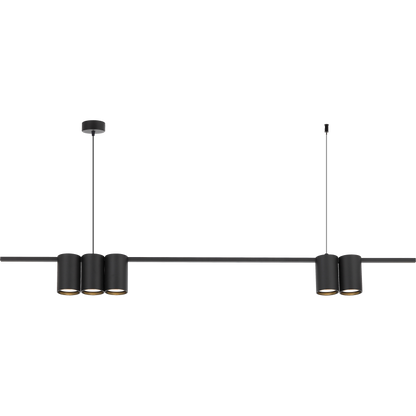 Pendant Light (Strip) Genesis Black 5xGU10