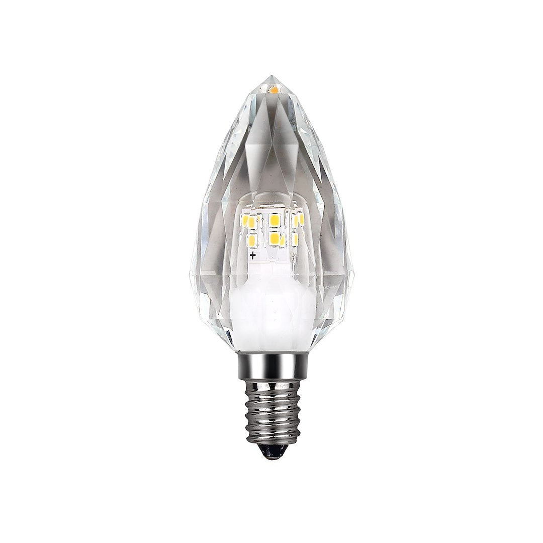 Bulb LED 4W E14 C37 4000K Crystal