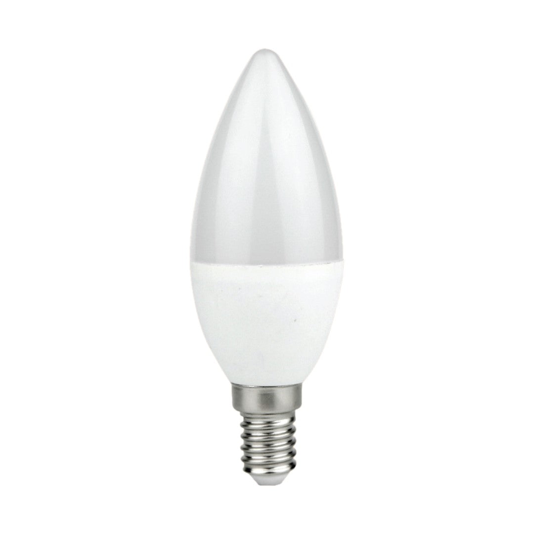 Bulb LED 7W E14 C37. Candle Colour: 6500K
