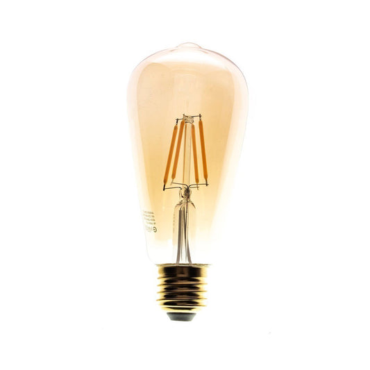 Bulb Filament LED 6W ST64 E27 2700K Amber