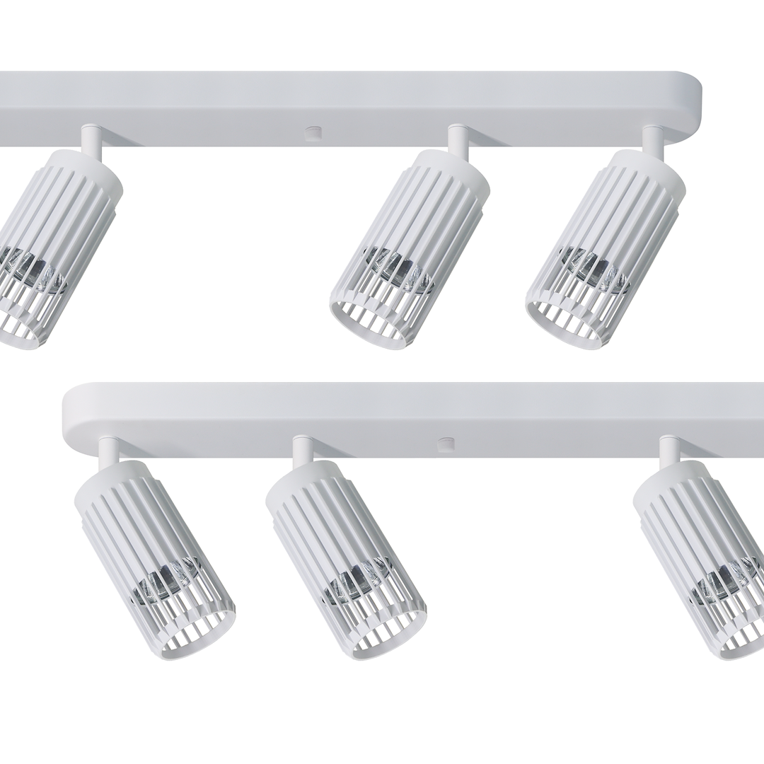 Vertical White Spot 6xGU10