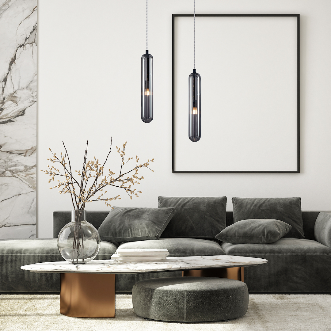 Pendant Light Pax Black 1xG9