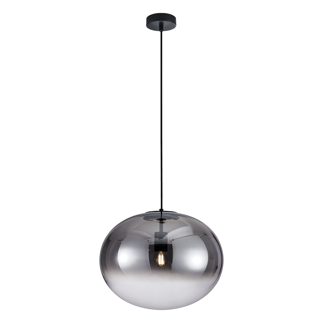 Pendant Light Campania 1xE27 Black