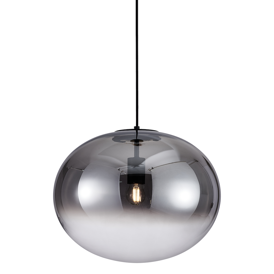 Pendant Light Campania 1xE27 Black