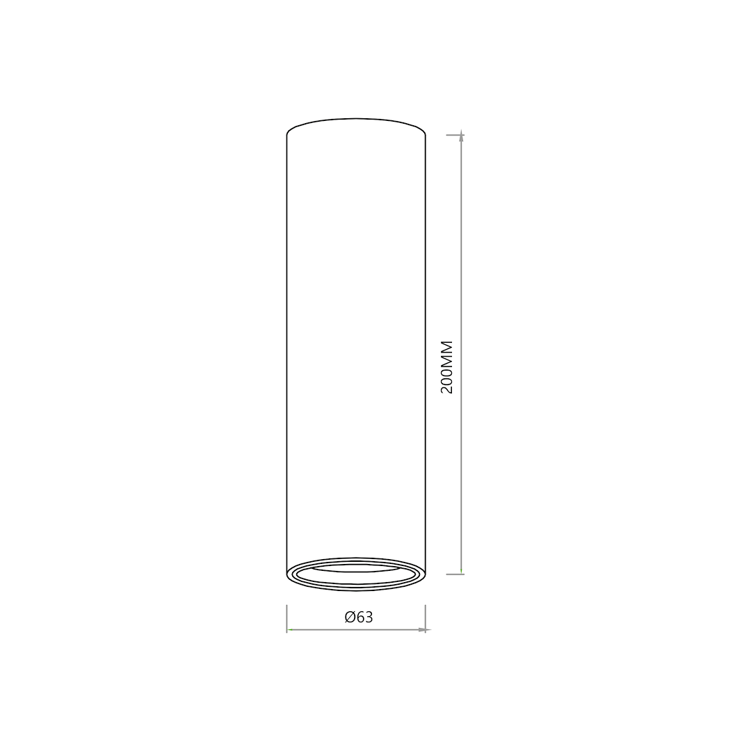 Genesis Spot Gold 1xGU10 20cm
