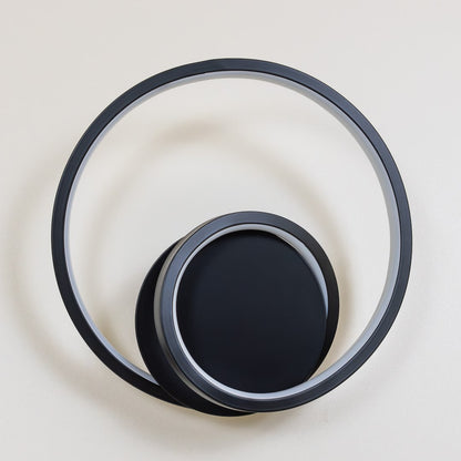 Wall Lamp Disk 9W 3CCT IP65 Black