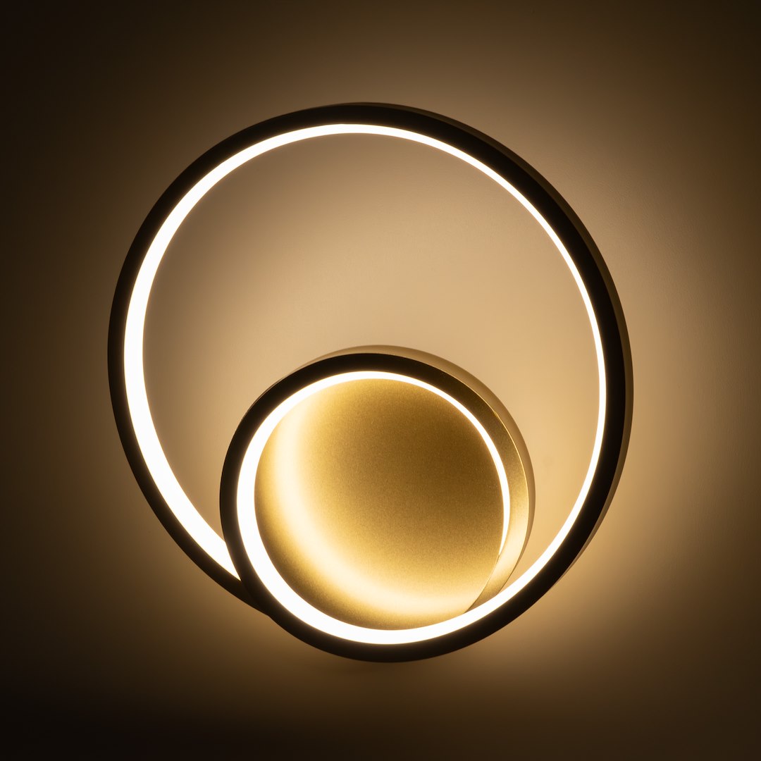 Wall Lamp Lucero Black 13W LED