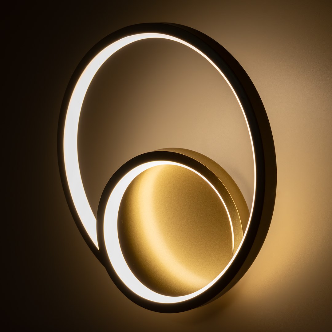 Wall Lamp Lucero Black 13W LED
