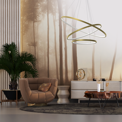 Pendant Lamp HOOP GOLD 27W LED