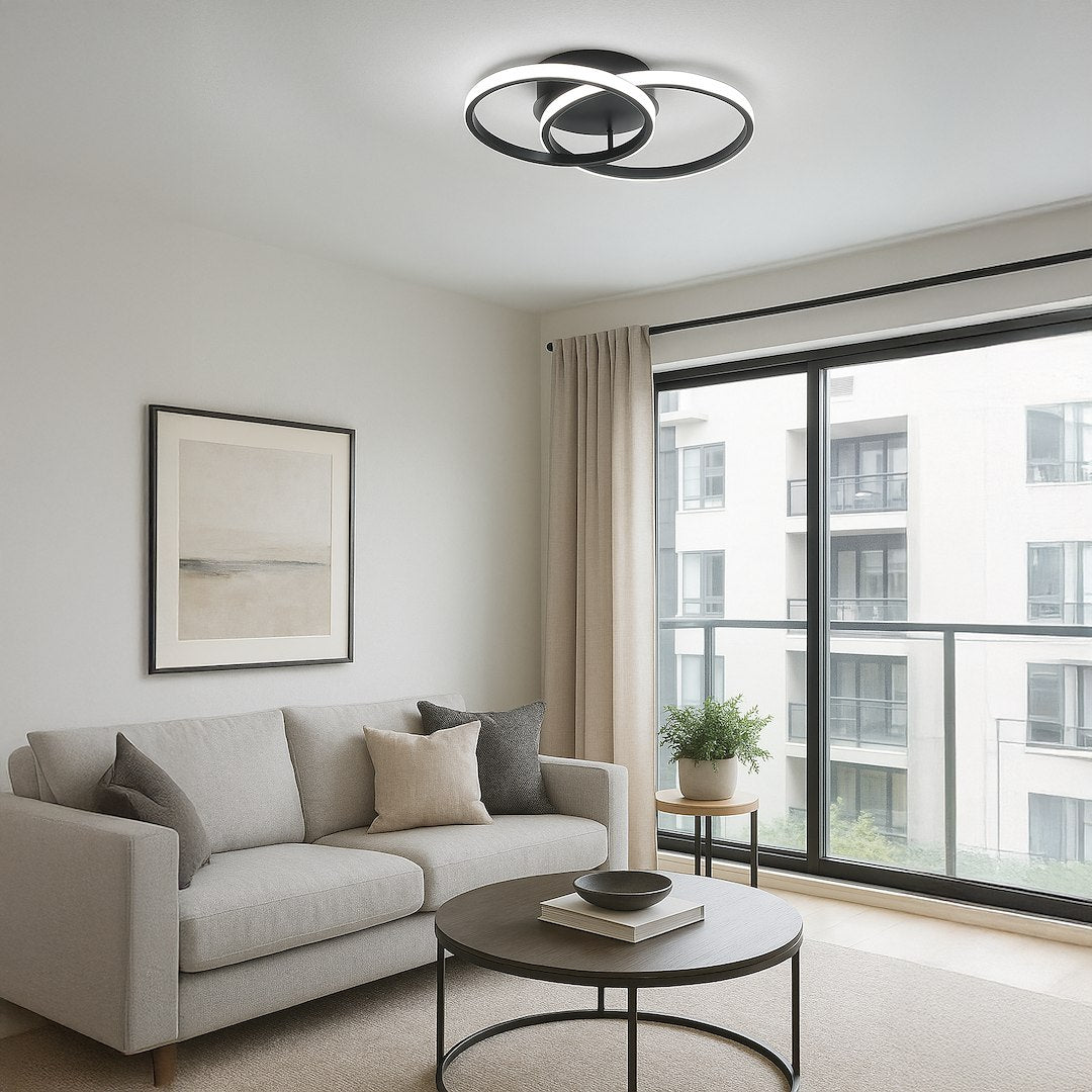 Ceiling Lamp LORENZO GOLD 22W LED