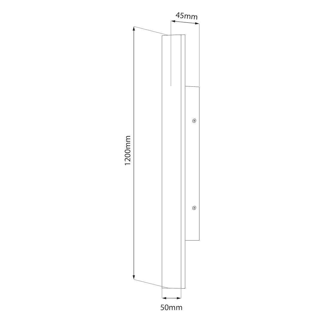 WOW 2 Wall Lamp 20W 120CM