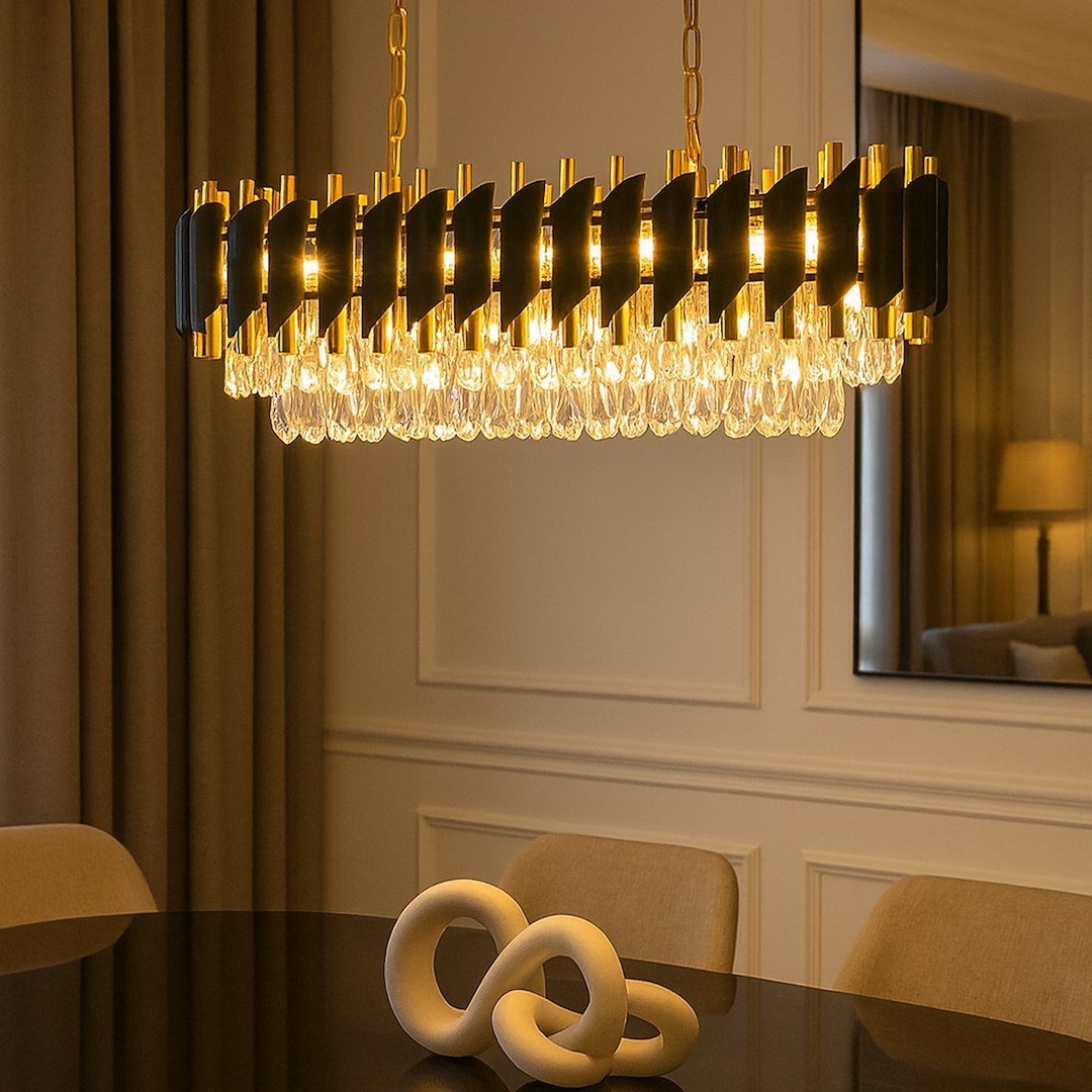Ceiling Lamp Cristal 5xE14