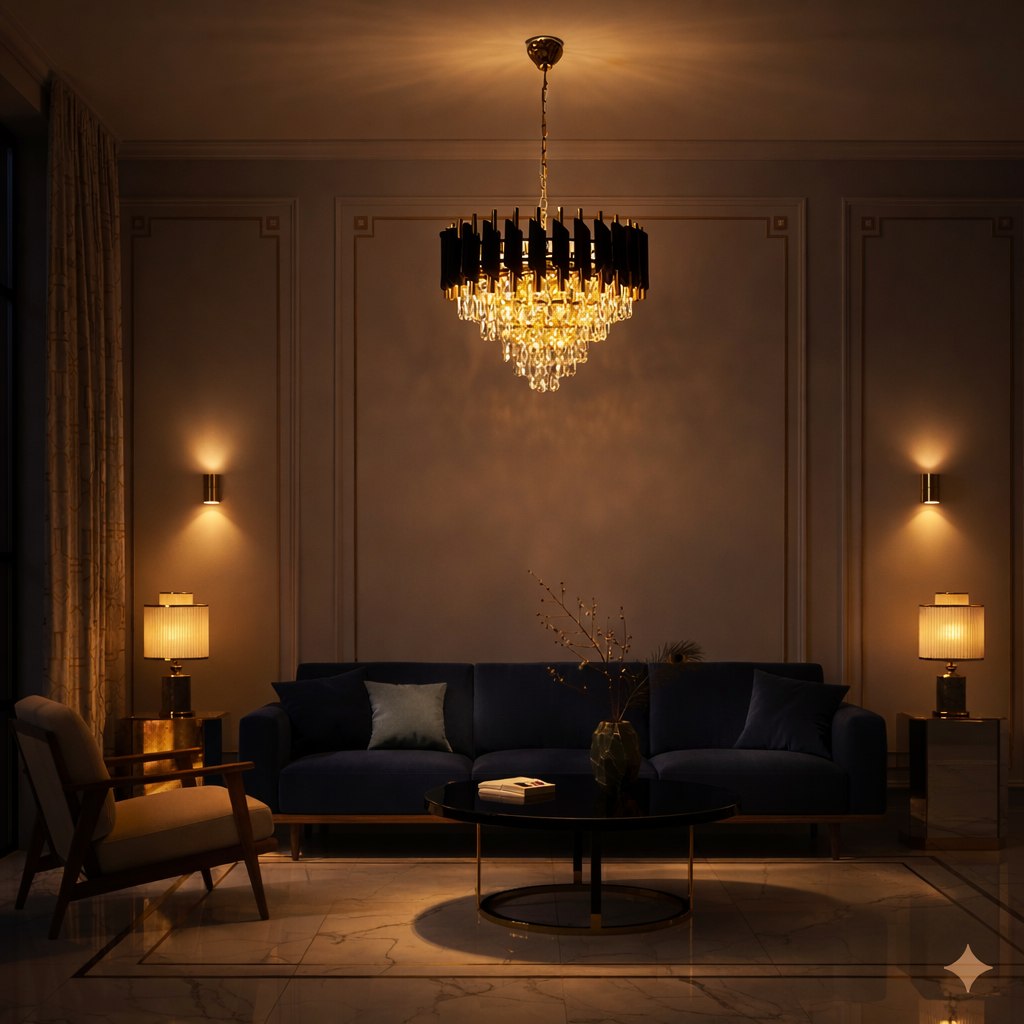Wall Lamp Cristal 2xE14