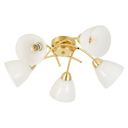 Ceiling Lamp CLARA GOLD 3xE27
